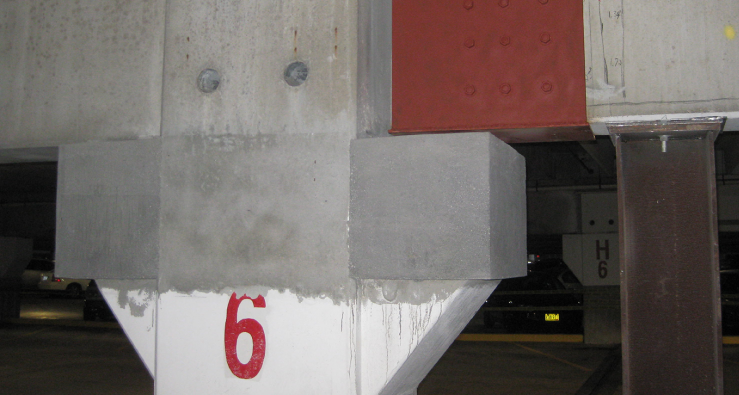 Structural Distress-Repair of Spalled Concrete Corbel