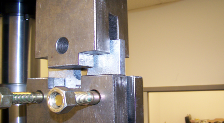 Steel Anchor Test Setup