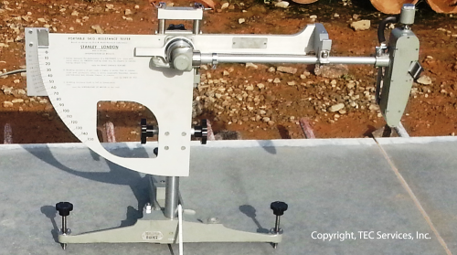 ASTM E303 - British Pendelum Tester