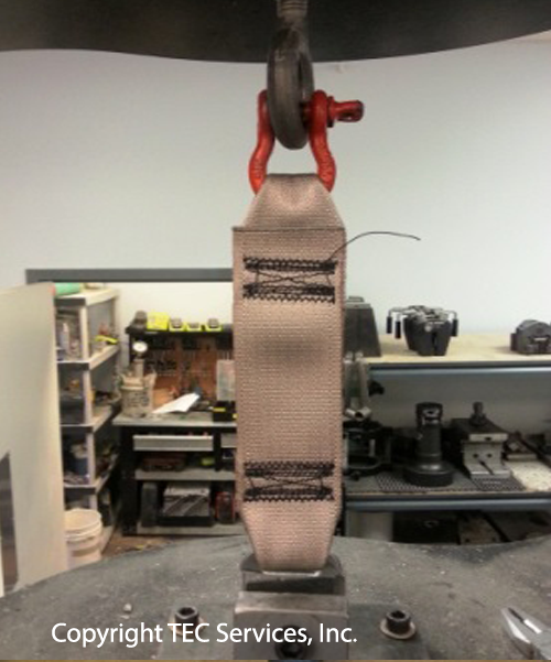 Treestand Seatbelt Harness Load Testing